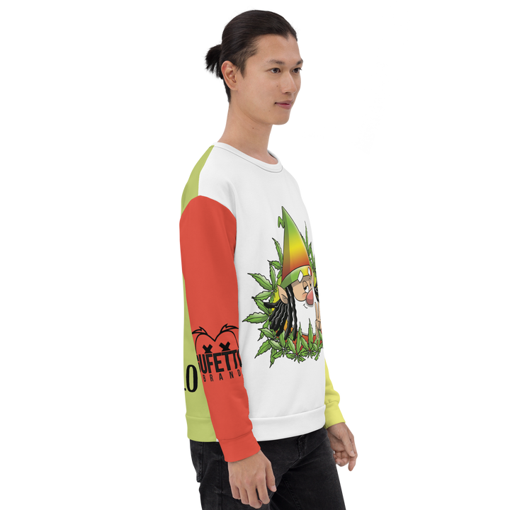 Felpa unisex Uomo/Donna MARIJUANOLO - Gufetto Brand 