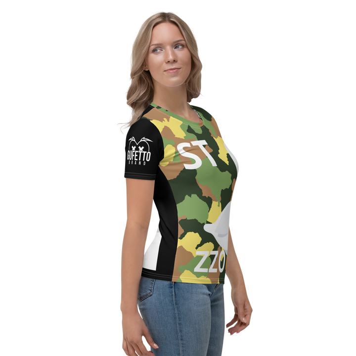 T-shirt donna Oca Camouflage - Gufetto Brand 