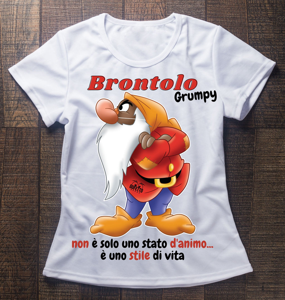 T-shirt Donna Brontolo GRUMPY ( B5609274 ) - Gufetto Brand 