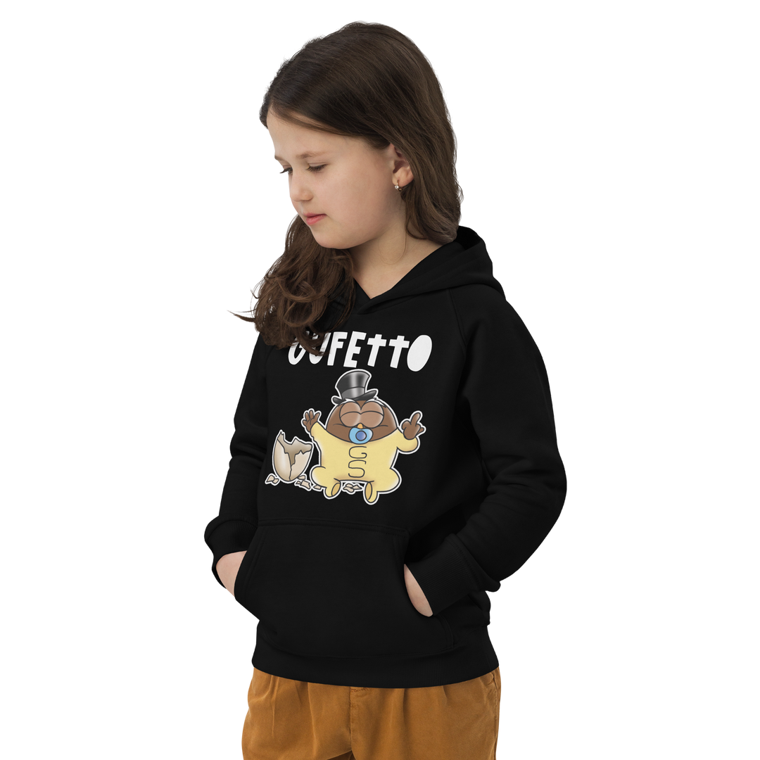 Felpa con cappuccio ecologica per bambini Baby Gufetto - Gufetto Brand 