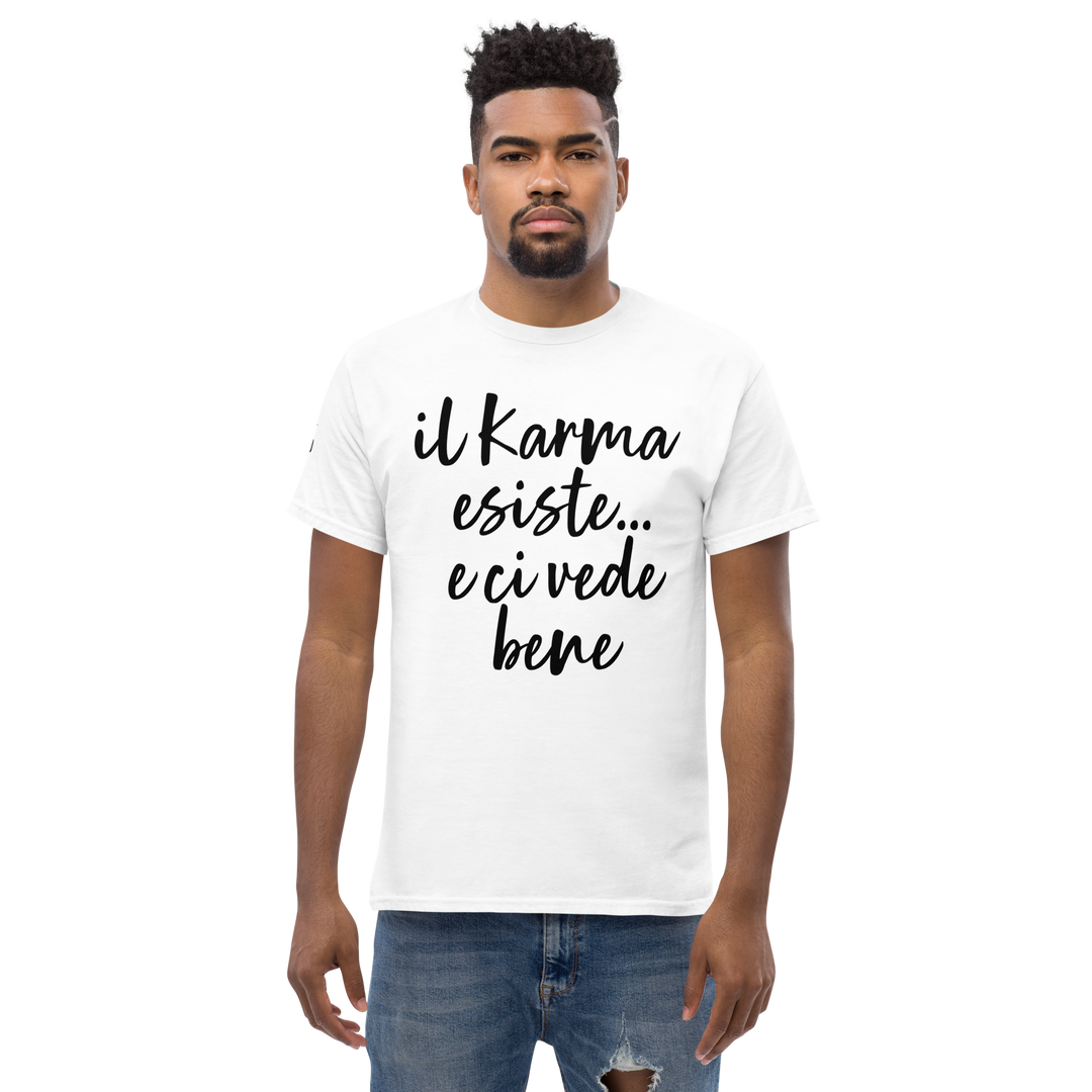 Maglietta classica uomo Karma - Gufetto Brand 