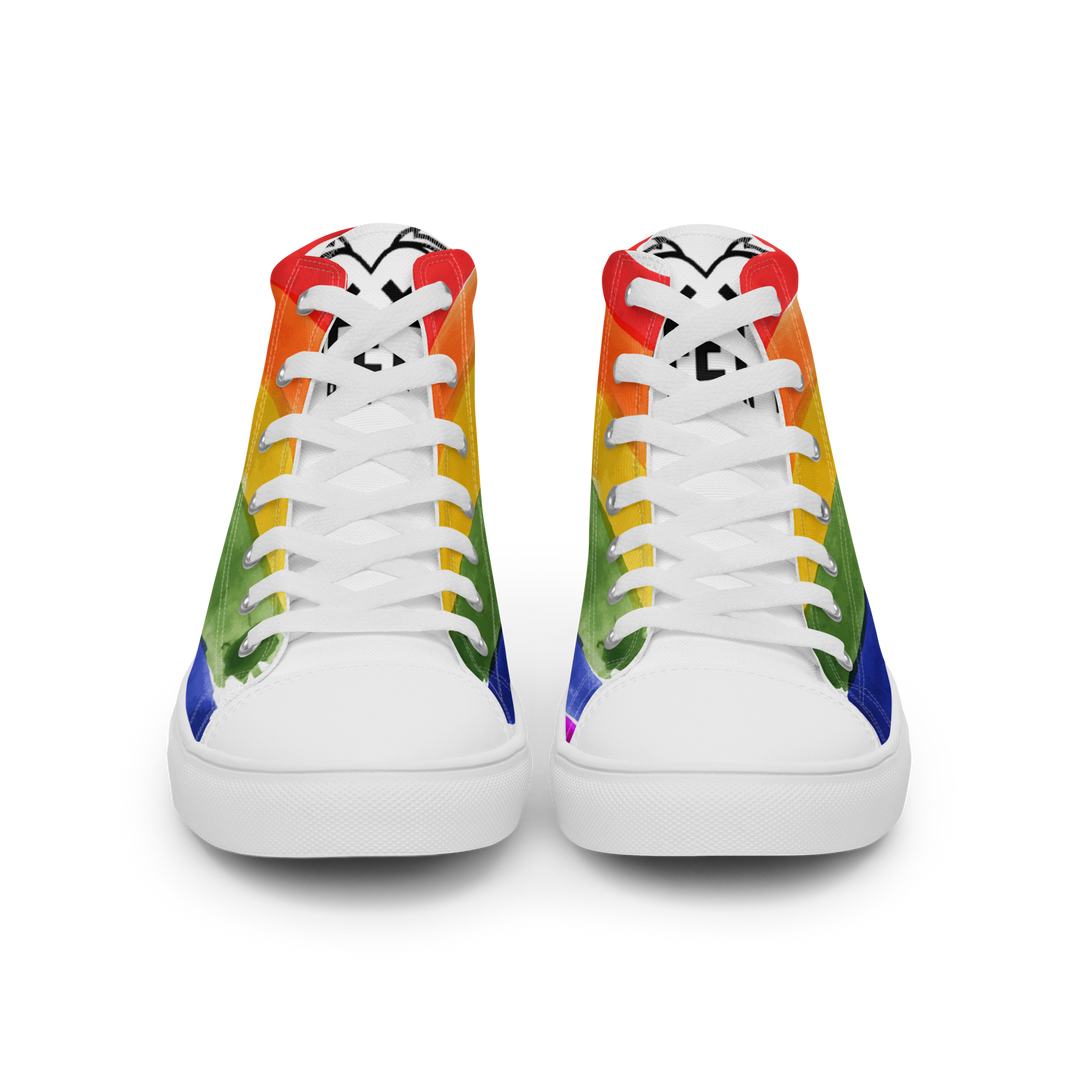 Sneakers alte in tela da uomo PRIDE EDITION - Gufetto Brand 