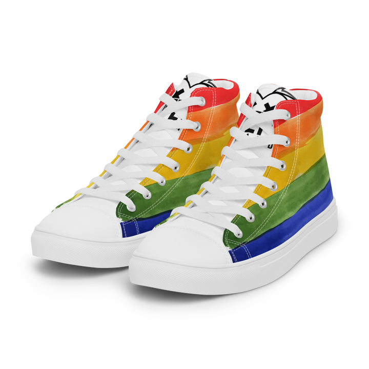 Sneakers alte in tela da uomo PRIDE EDITION - Gufetto Brand 