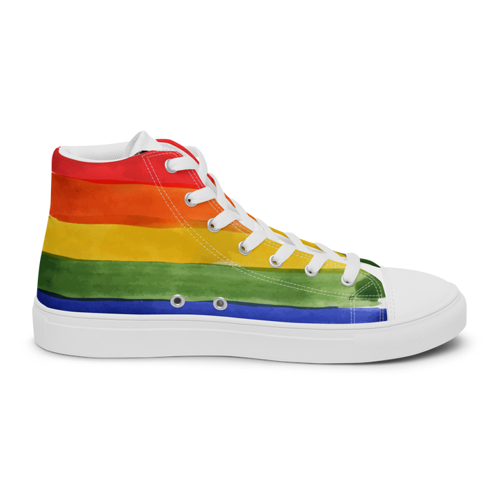 Sneakers alte in tela da uomo PRIDE EDITION - Gufetto Brand 