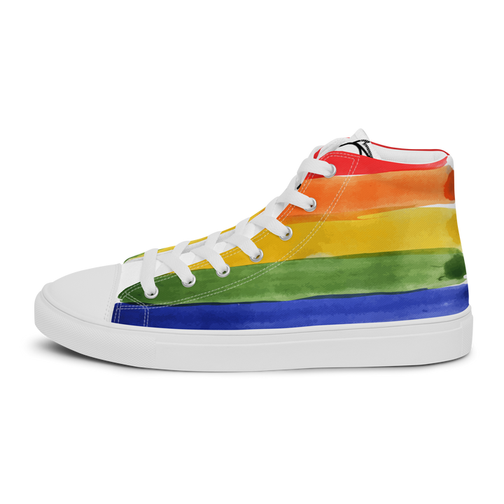 Sneakers alte in tela da uomo PRIDE EDITION - Gufetto Brand 