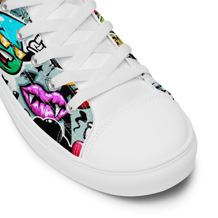 Sneakers alte in tela da uomo CARTOON - Gufetto Brand 