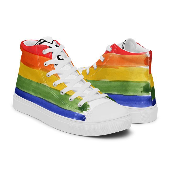 Sneakers alte in tela da uomo PRIDE EDITION - Gufetto Brand 