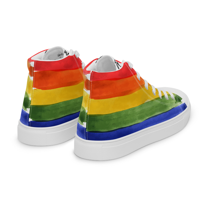 Sneakers alte in tela da uomo PRIDE EDITION - Gufetto Brand 