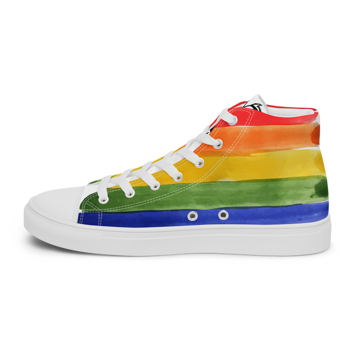 Sneakers alte in tela da uomo PRIDE EDITION - Gufetto Brand 