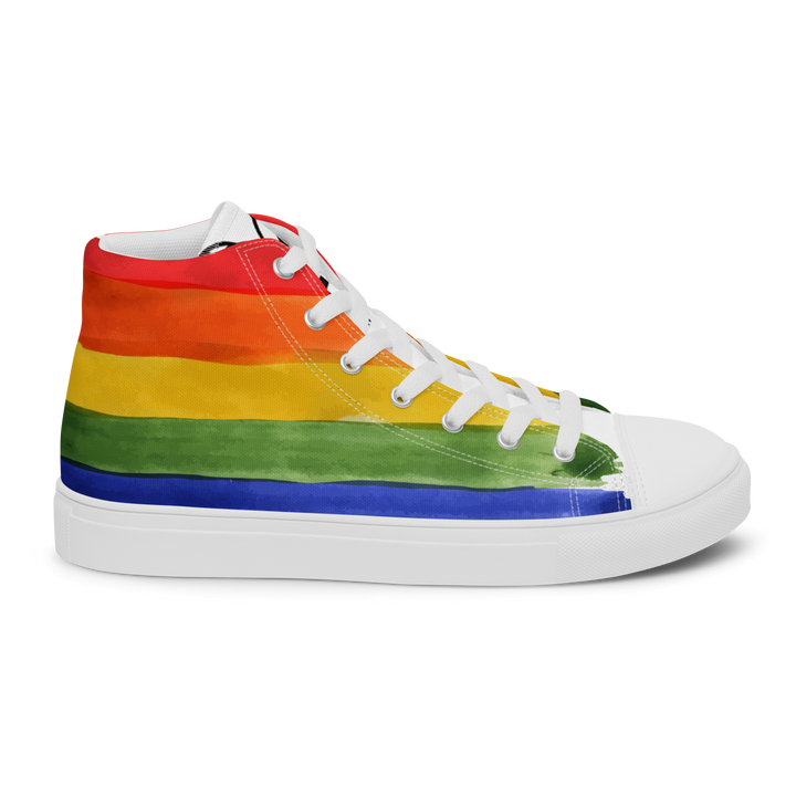 Sneakers alte in tela da uomo PRIDE EDITION - Gufetto Brand 