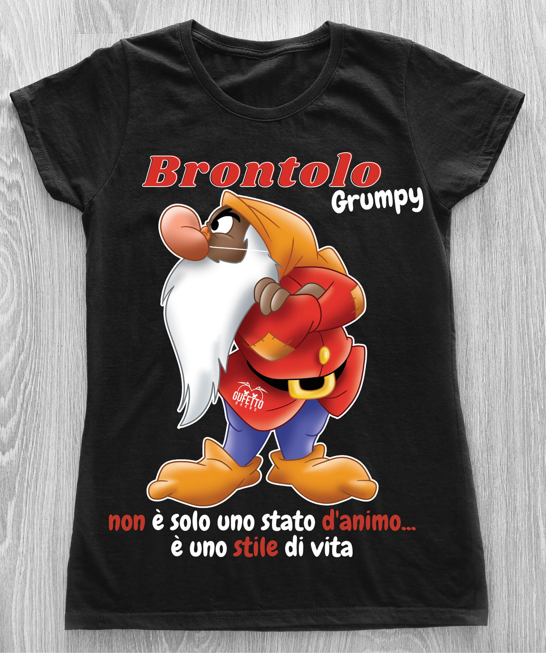 T-shirt Donna Brontolo GRUMPY ( B5609274 ) - Gufetto Brand 