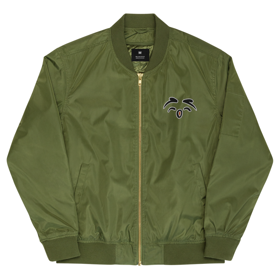 Bomber premium in tessuto riciclato Gufetto Sign - Gufetto Brand 