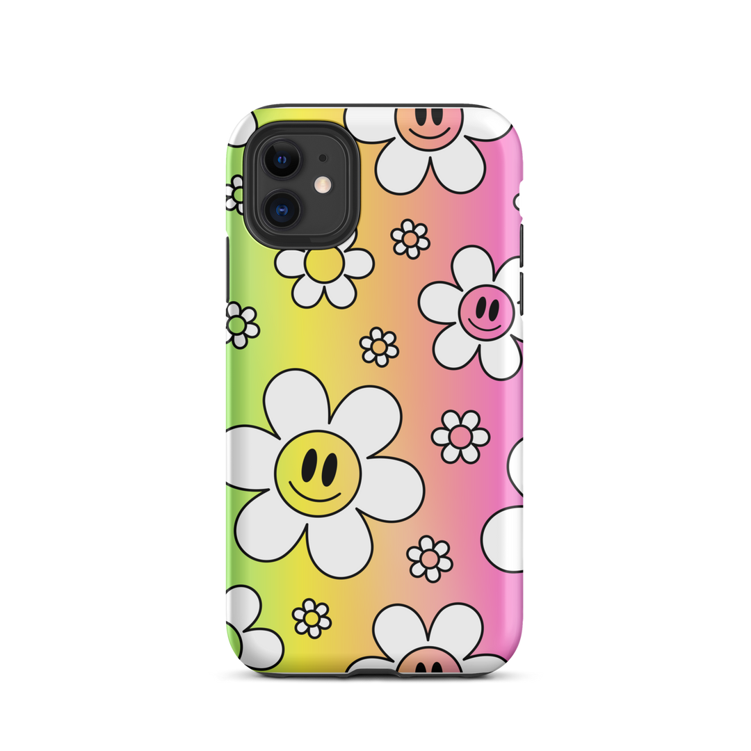 Cover iPhone rigida Flower Smile - Gufetto Brand 