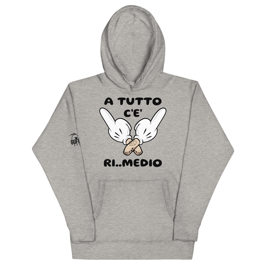 Felpa con cappuccio unisex Ri..Medio - Gufetto Brand 