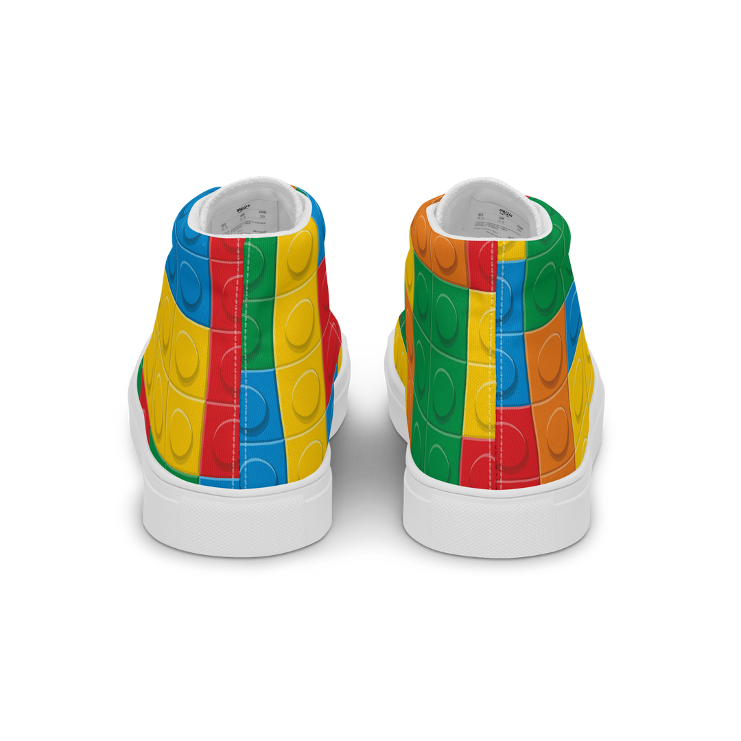 Sneakers alte in tela da donna LEGO EDITION - Gufetto Brand 