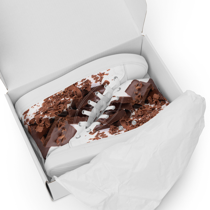 Sneakers alte in tela da donna CHOCOLATE - Gufetto Brand 