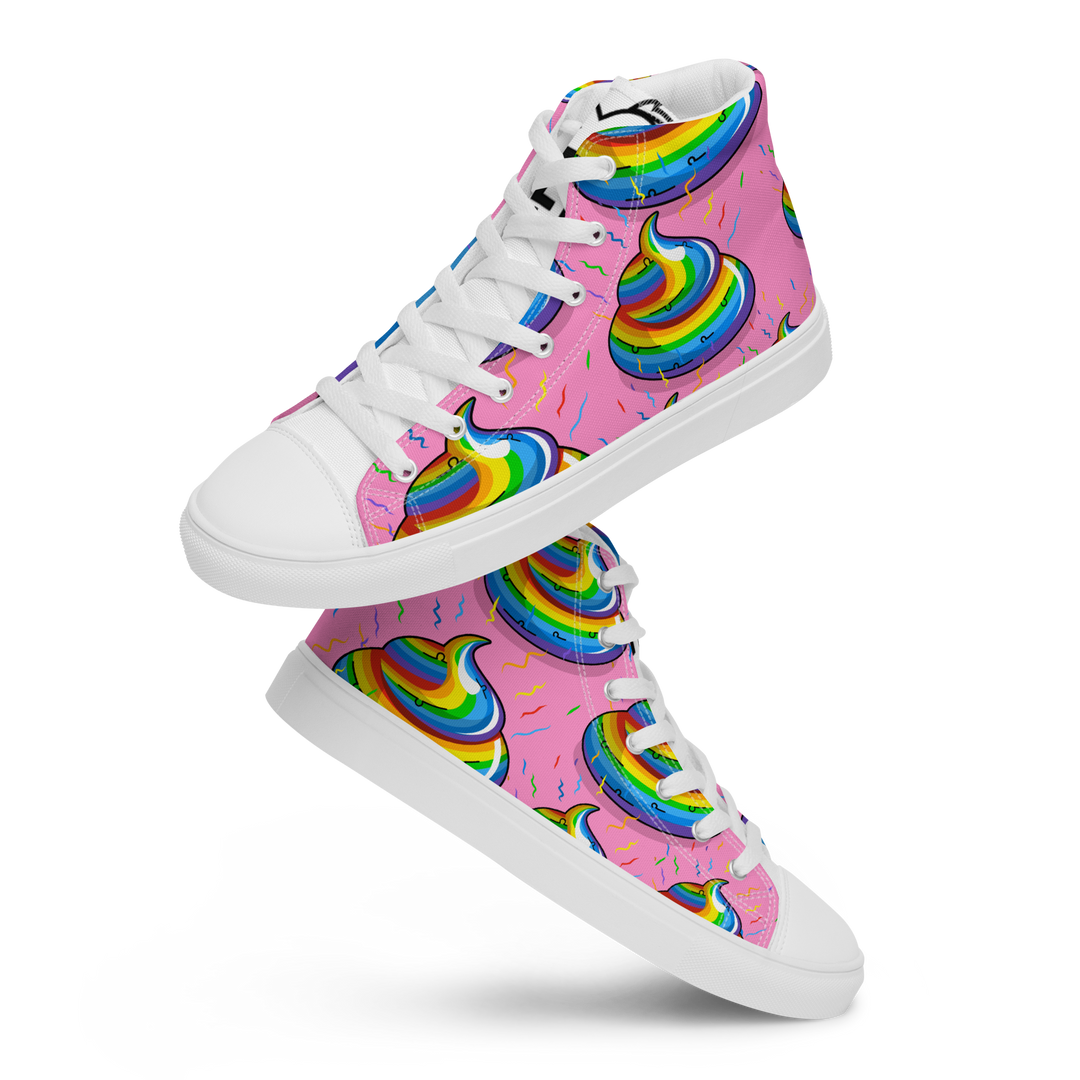 Sneakers alte in tela da donna CACCHINA UNICORN - Gufetto Brand 