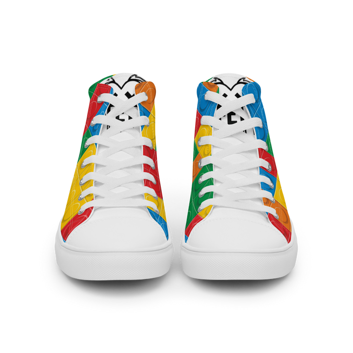 Sneakers alte in tela da donna LEGO EDITION - Gufetto Brand 