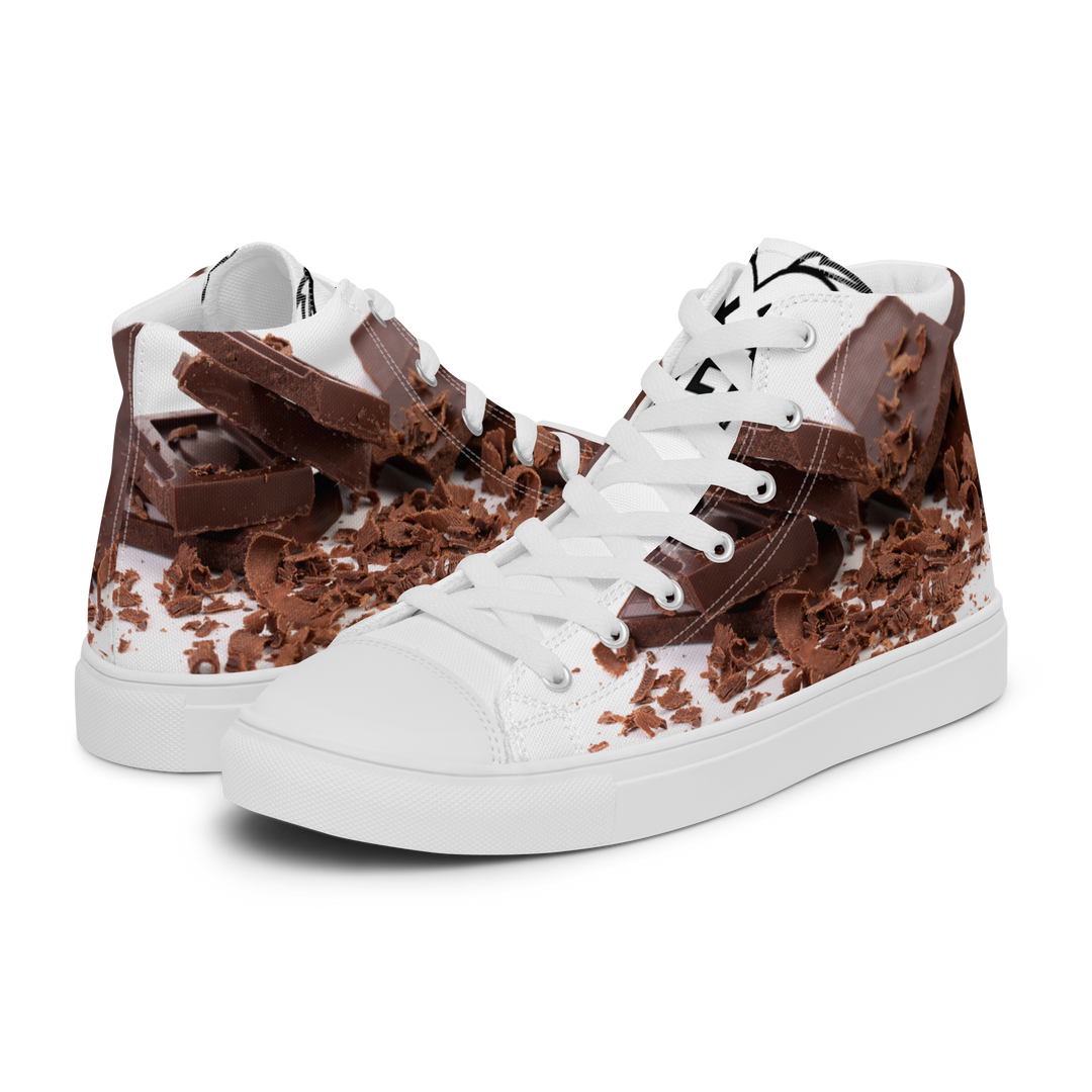 Sneakers alte in tela da donna CHOCOLATE - Gufetto Brand 