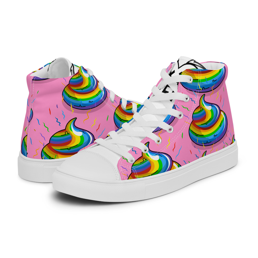 Sneakers alte in tela da donna CACCHINA UNICORN - Gufetto Brand 