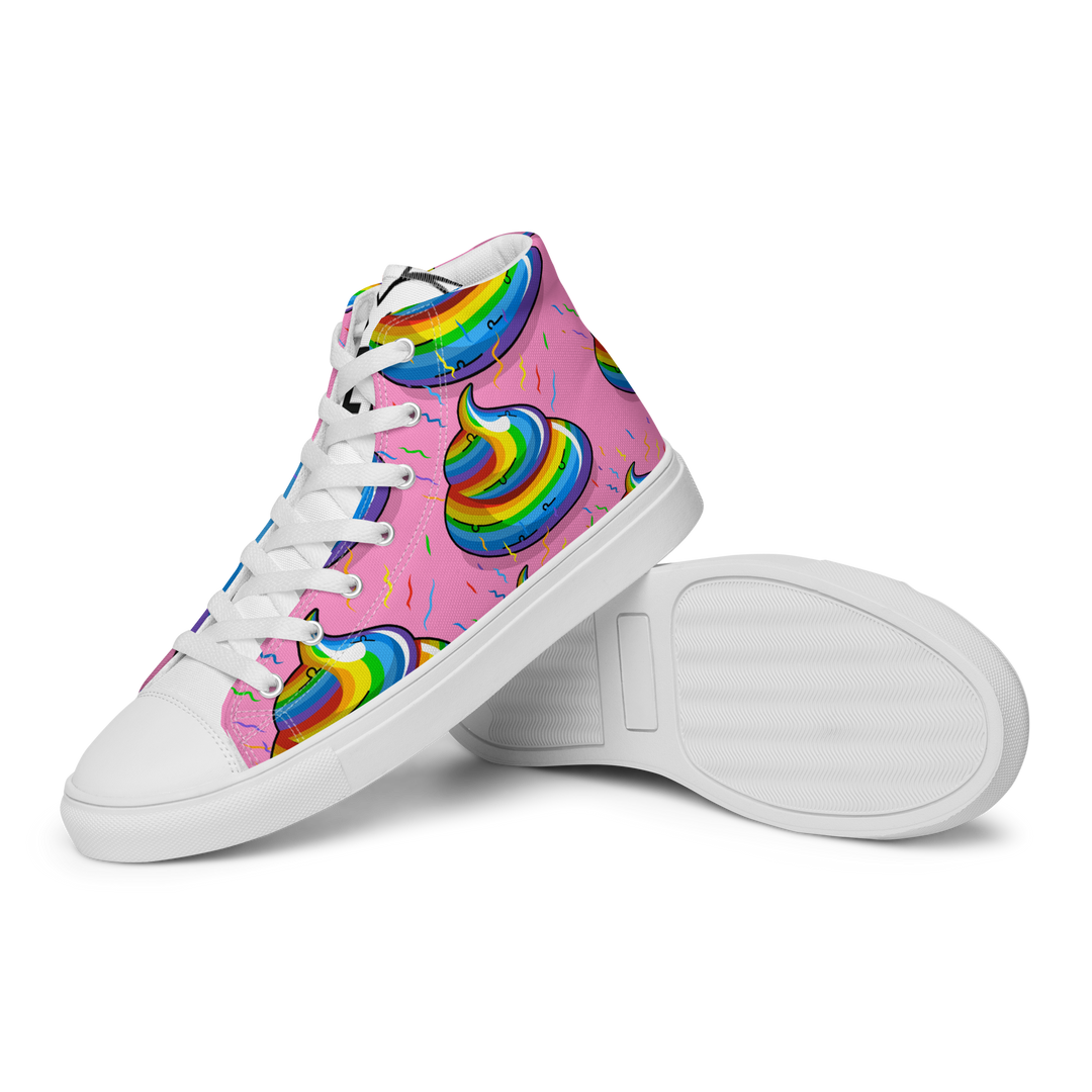 Sneakers alte in tela da donna CACCHINA UNICORN - Gufetto Brand 