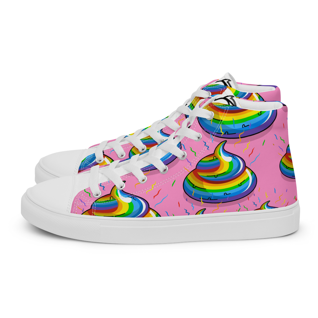 Sneakers alte in tela da donna CACCHINA UNICORN - Gufetto Brand 