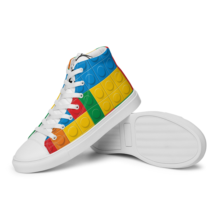 Sneakers alte in tela da donna LEGO EDITION - Gufetto Brand 