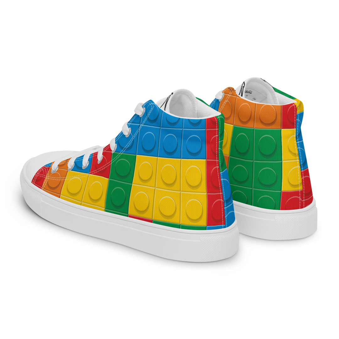 Sneakers alte in tela da donna LEGO EDITION - Gufetto Brand 