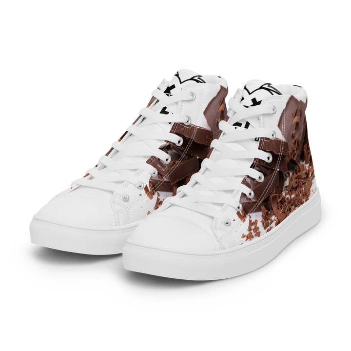 Sneakers alte in tela da donna CHOCOLATE - Gufetto Brand 