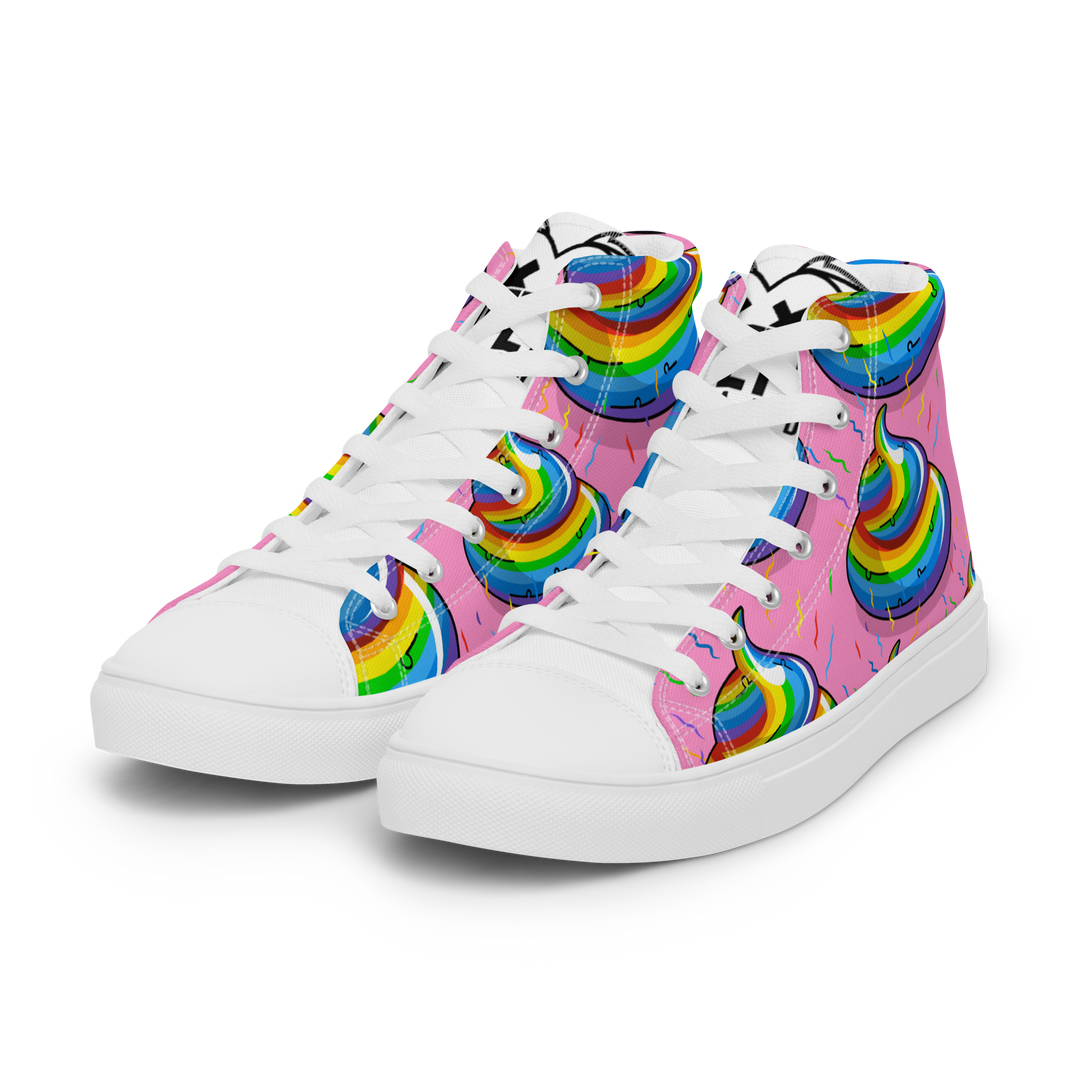 Sneakers alte in tela da donna CACCHINA UNICORN - Gufetto Brand 