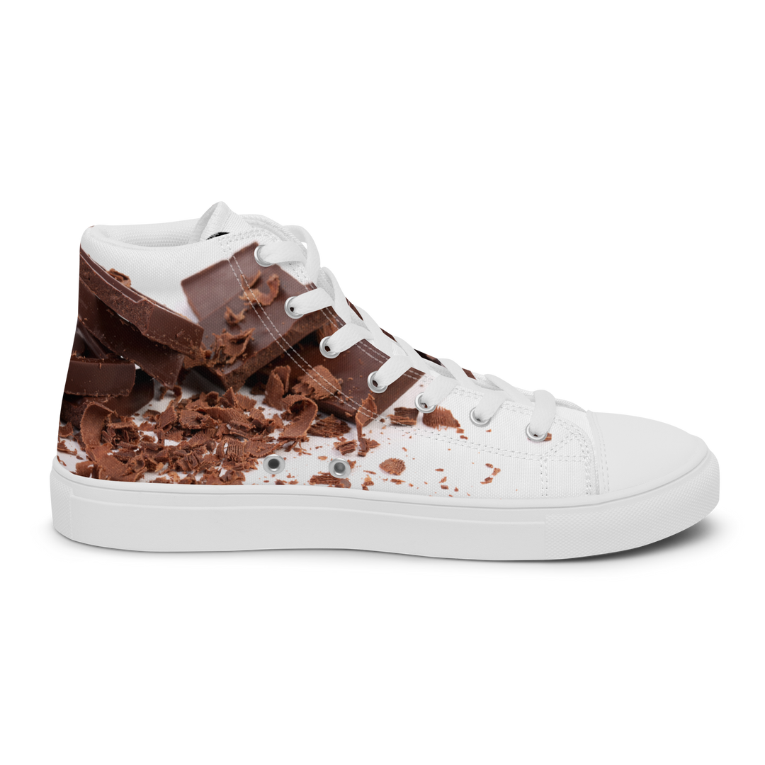 Sneakers alte in tela da donna CHOCOLATE - Gufetto Brand 