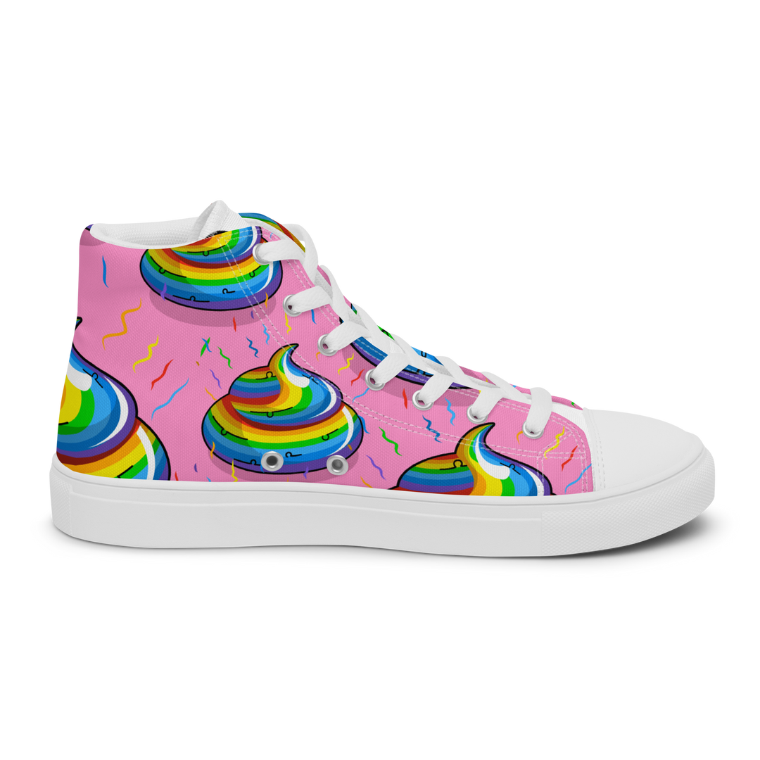 Sneakers alte in tela da donna CACCHINA UNICORN - Gufetto Brand 