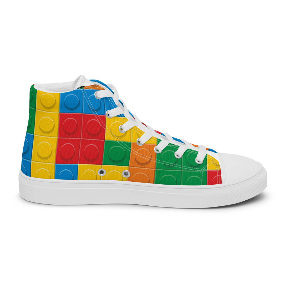 Sneakers alte in tela da donna LEGO EDITION - Gufetto Brand 