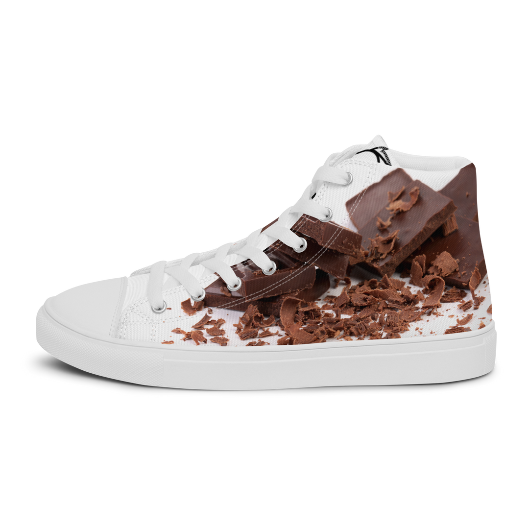 Sneakers alte in tela da donna CHOCOLATE - Gufetto Brand 