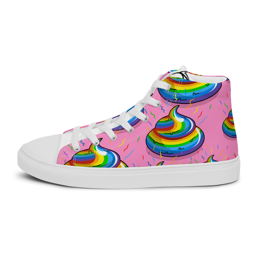 Sneakers alte in tela da donna CACCHINA UNICORN - Gufetto Brand 