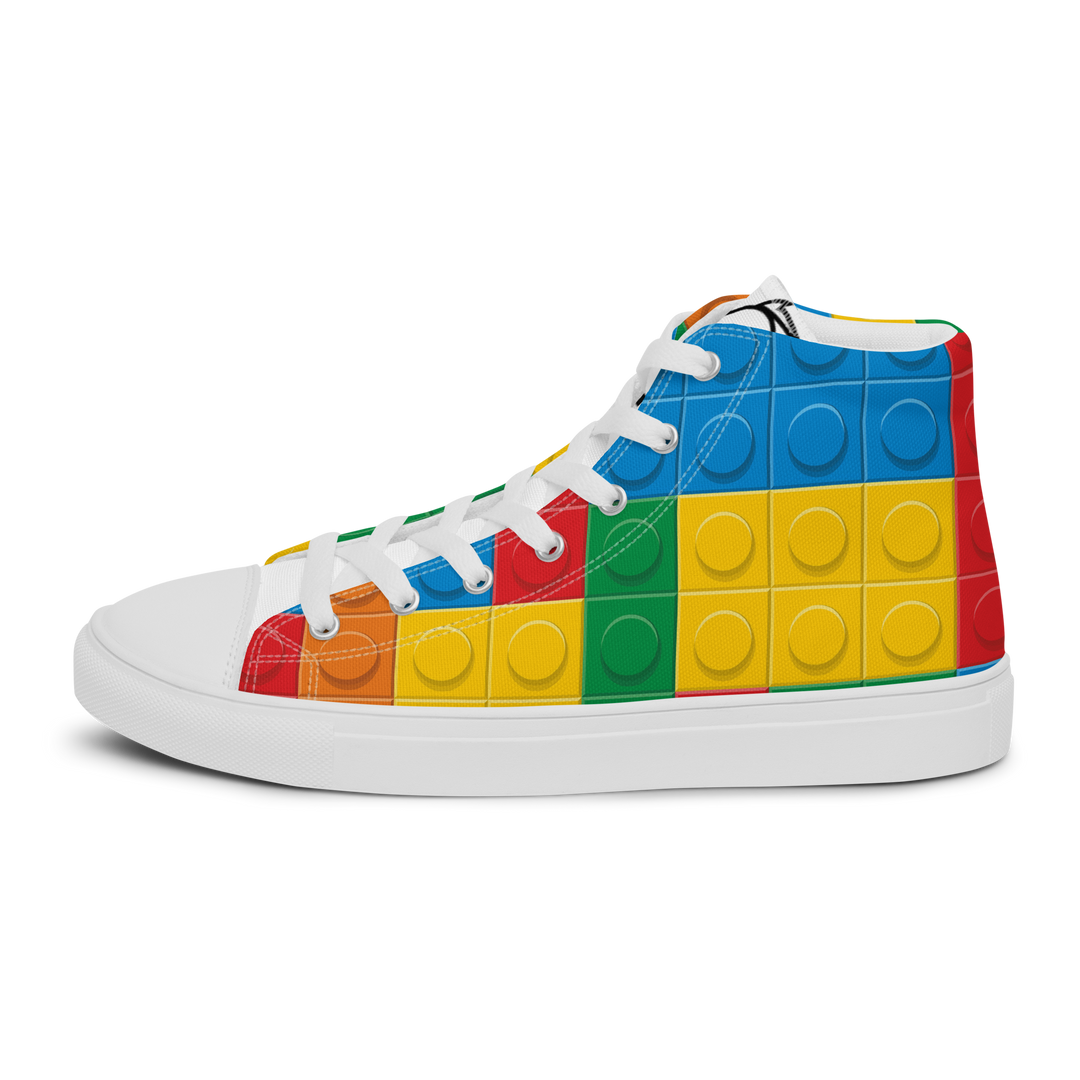 Sneakers alte in tela da donna LEGO EDITION - Gufetto Brand 