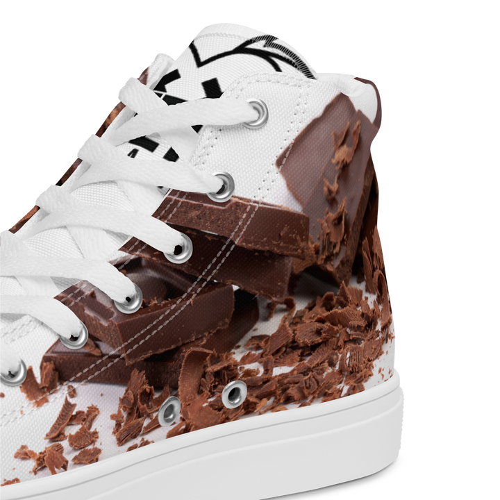 Sneakers alte in tela da donna CHOCOLATE - Gufetto Brand 