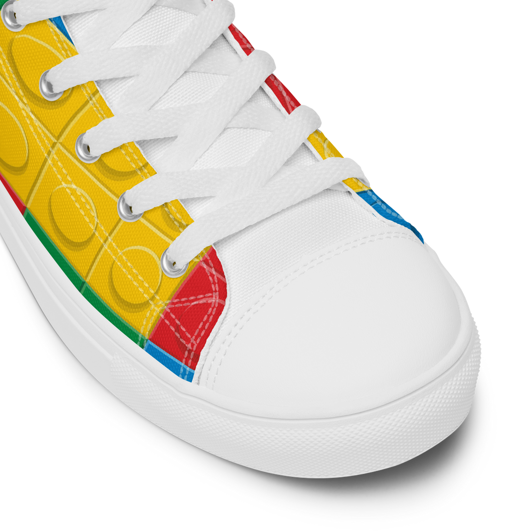 Sneakers alte in tela da donna LEGO EDITION - Gufetto Brand 