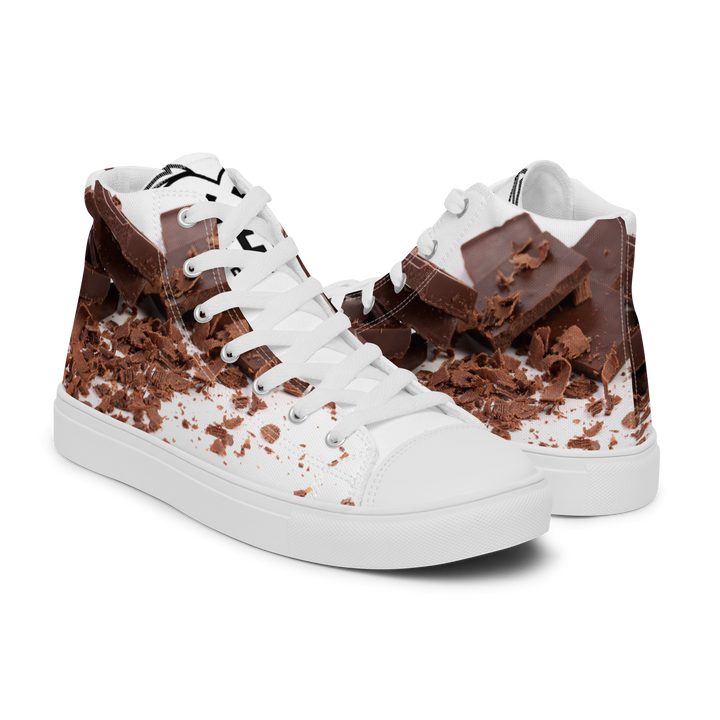 Sneakers alte in tela da donna CHOCOLATE - Gufetto Brand 