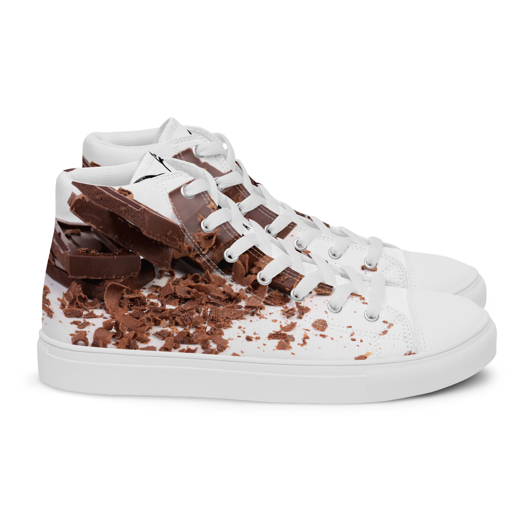 Sneakers alte in tela da donna CHOCOLATE - Gufetto Brand 