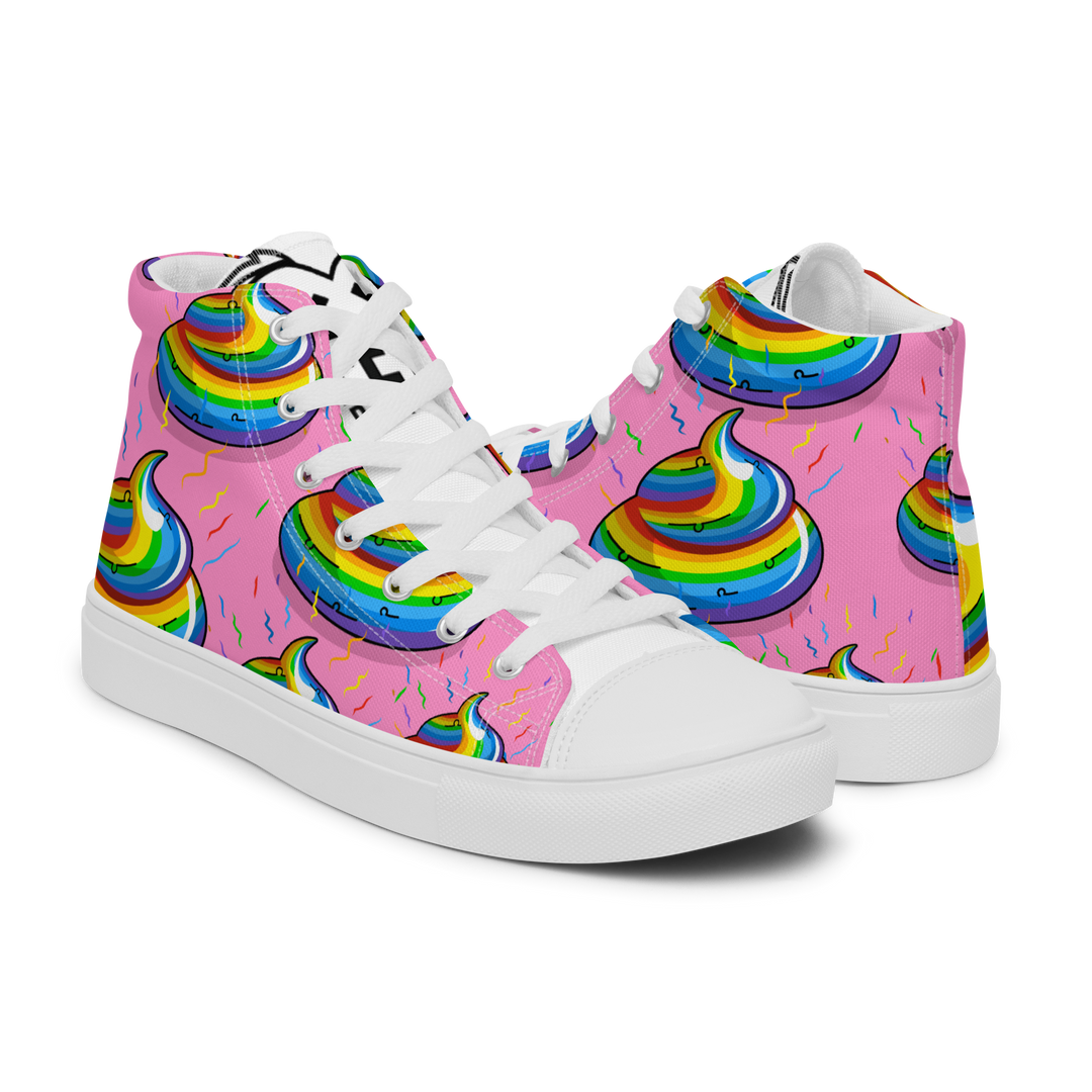 Sneakers alte in tela da donna CACCHINA UNICORN - Gufetto Brand 