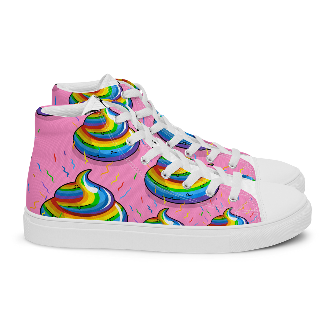 Sneakers alte in tela da donna CACCHINA UNICORN - Gufetto Brand 