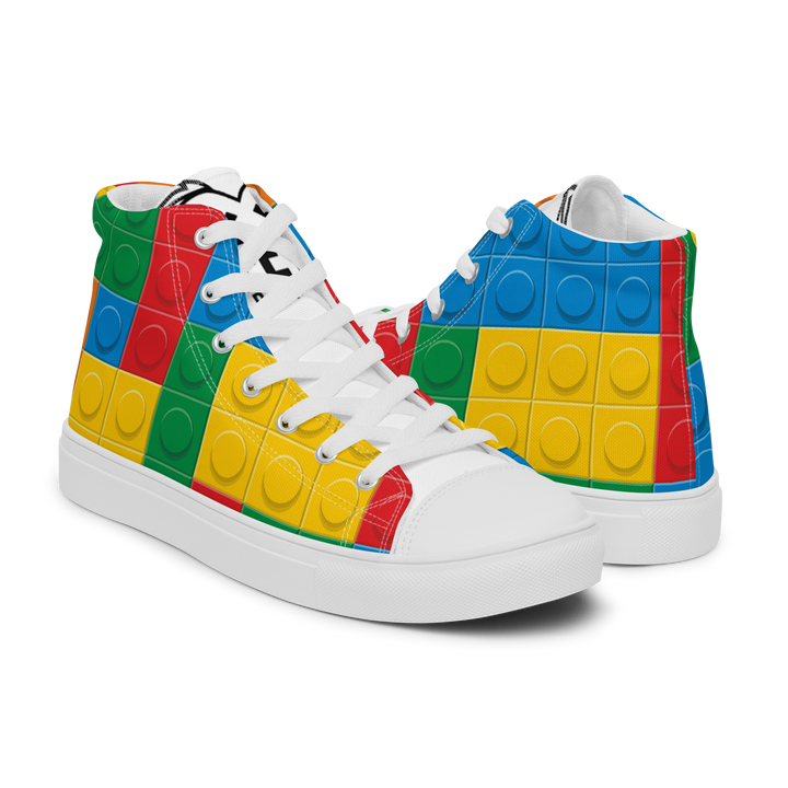 Sneakers alte in tela da donna LEGO EDITION - Gufetto Brand 