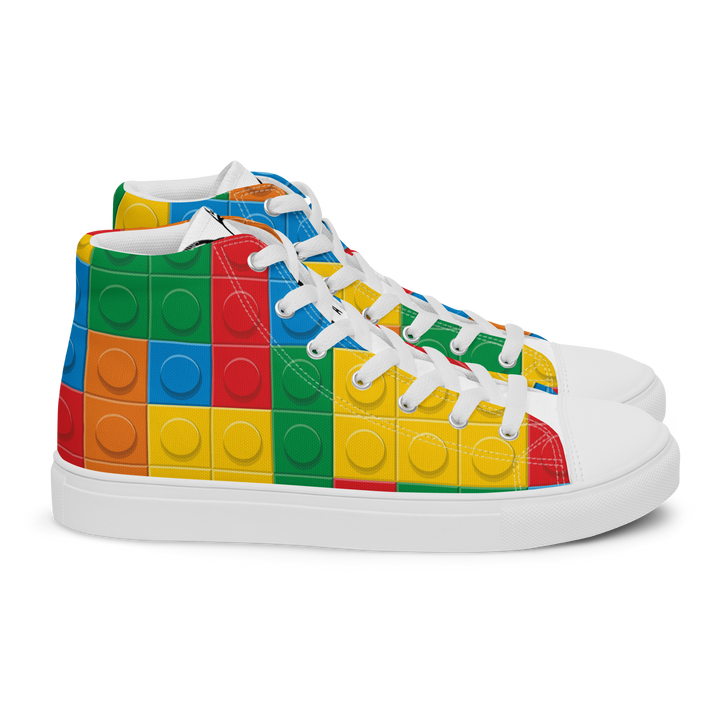 Sneakers alte in tela da donna LEGO EDITION - Gufetto Brand 