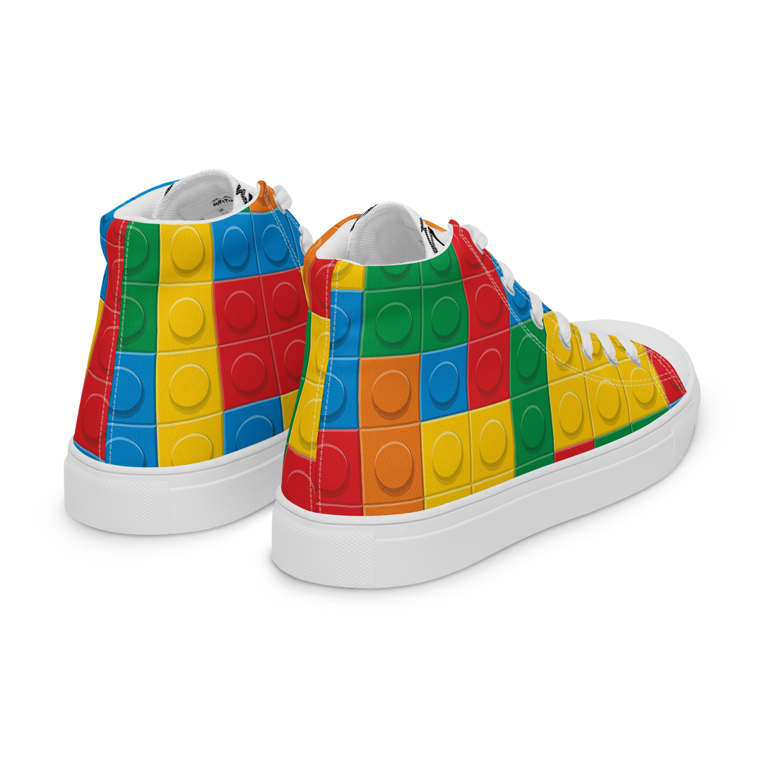 Sneakers alte in tela da donna LEGO EDITION - Gufetto Brand 