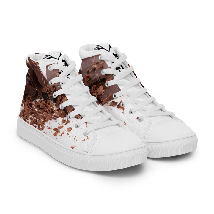 Sneakers alte in tela da donna CHOCOLATE - Gufetto Brand 