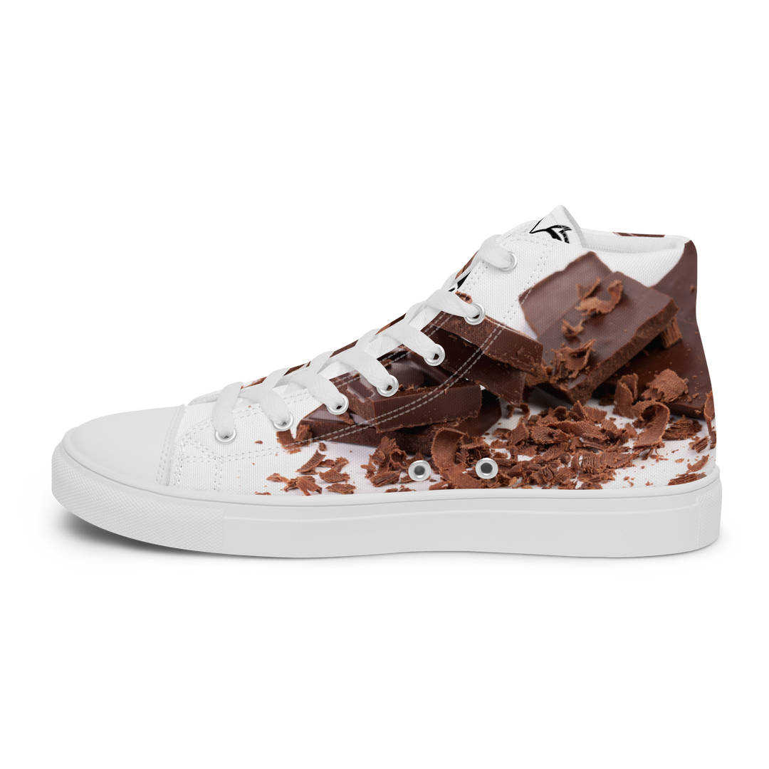 Sneakers alte in tela da donna CHOCOLATE - Gufetto Brand 