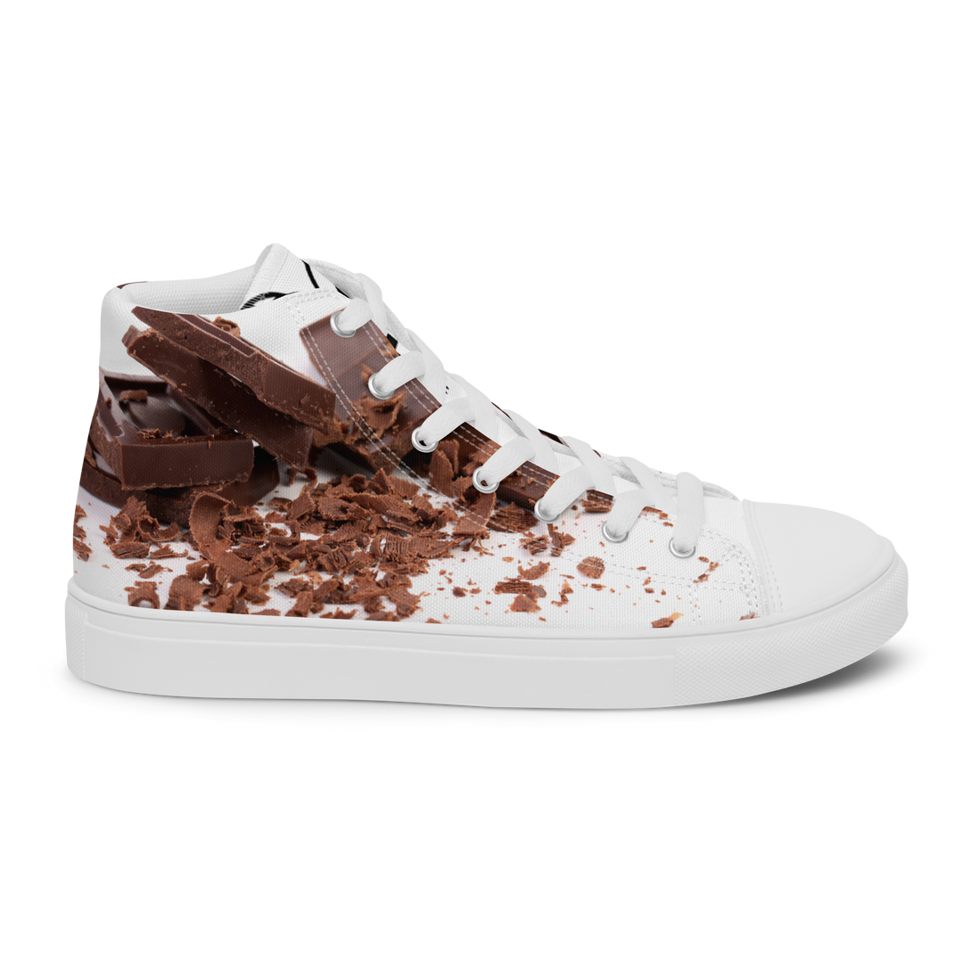 Sneakers alte in tela da donna CHOCOLATE - Gufetto Brand 