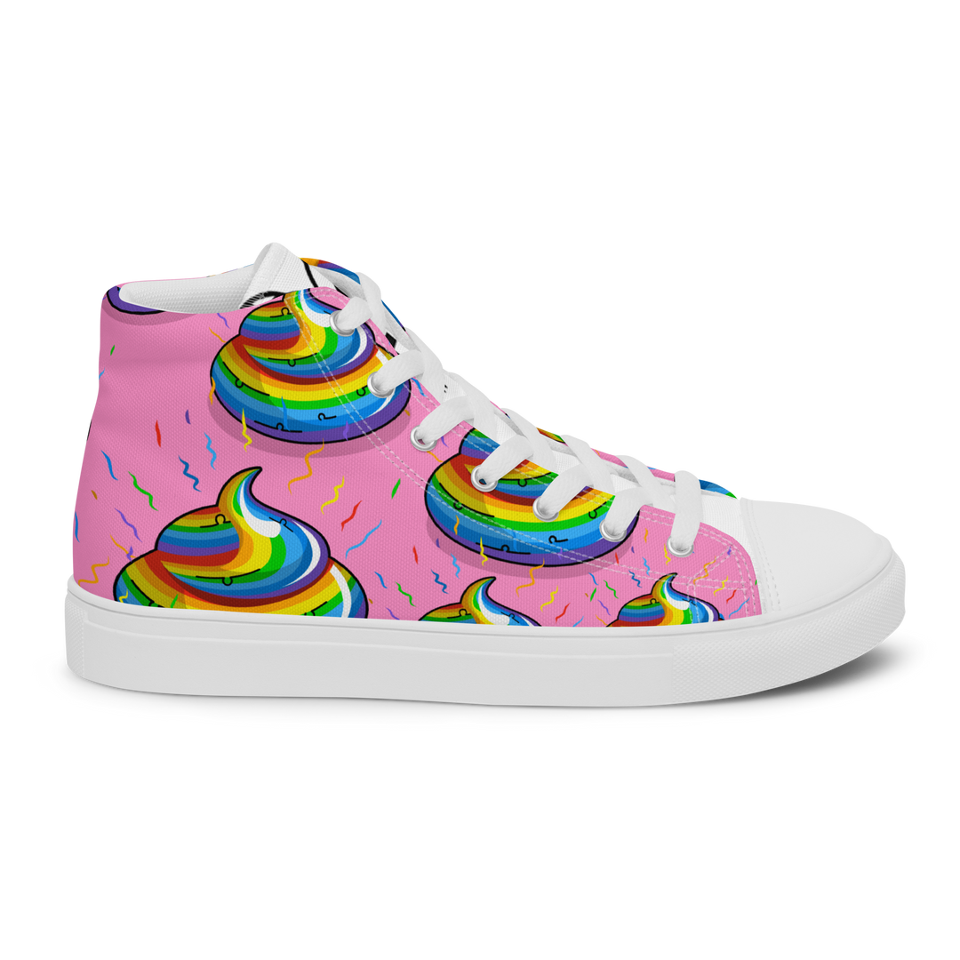 Sneakers alte in tela da donna CACCHINA UNICORN - Gufetto Brand 