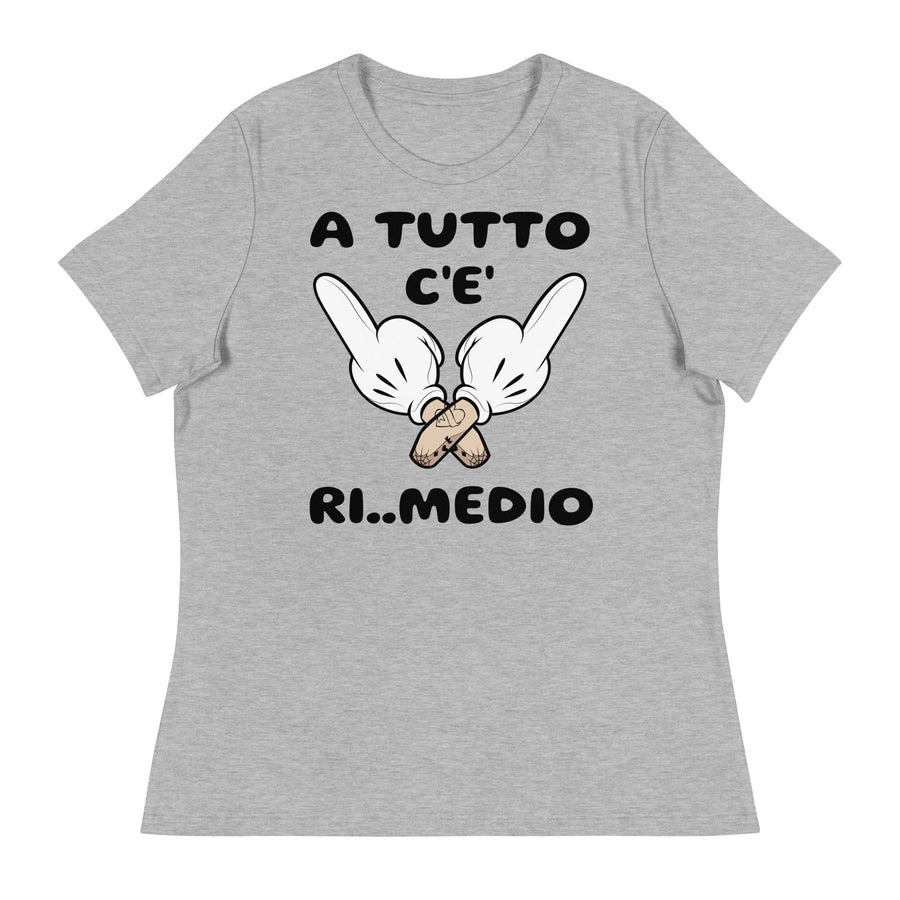 T-shirt relaxed fit donna Ri..Medio - Gufetto Brand 